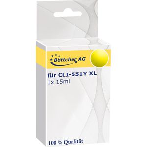 Produktbild für Tinte Böttcher-AG für Canon CLI-551Y XL