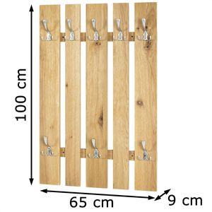 Produktbild für Wandgarderobe Haku-Möbel 15617, Holz