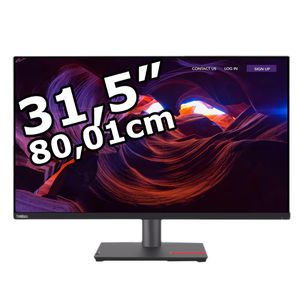 Produktbild für Monitor Lenovo ThinkVision P32p-30, 31,5 Zoll