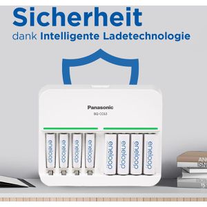 Produktbild für Akku-Ladegerät Panasonic Eneloop BQ-CC63