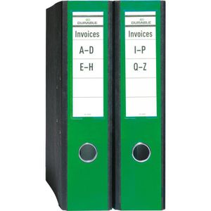 Produktbild für Rückenschilder Durable Ordofix 809005, grün