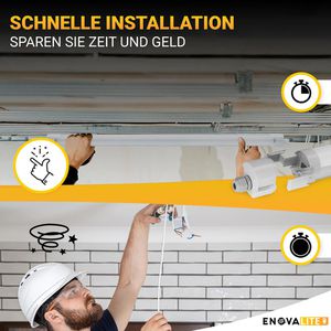 Produktbild für Feuchtraumleuchte Enovalite ELED200130, LED mit 18 Watt