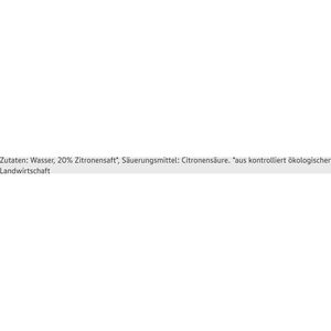 Produktbild für Zitronensaft Edeka Zitronello, BIO