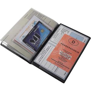 Produktbild für Ausweisetui MJ-Design-Germany 2296, schwarz, aus Kunstleder
