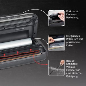Produktbild für Vakuumiergerät Caso VRH 590 advanced, bis 30 cm