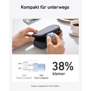 Produktbild für USB-Ladegerät Anker 512 Nano Pro, 20 Watt