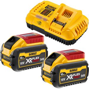 Werkzeugakku DeWalt XR FLEXVOLT Starter-Set, DCB118Y2T-QW
