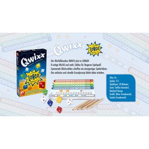 Produktbild für Würfelspiel NSV 10039552, Qwixx Longo