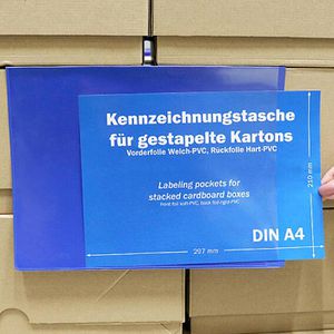 Produktbild für Kennzeichnungstasche Sprintis A4 quer