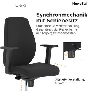 Produktbild für Bürostuhl Nowy-Styl Bjarg