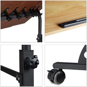 Produktbild für Stehpult Relaxdays 10020807.48, aus Holz / Metall