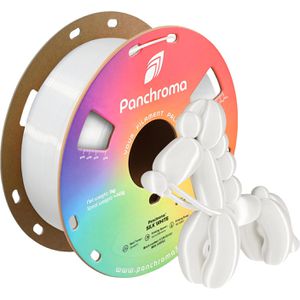 Produktbild für Filament Polymaker Panchroma Silk, PLA, weiß