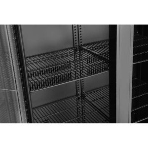 Produktbild für Getränkekühlschrank Arktic 237014, mit Glastür, abschließbar