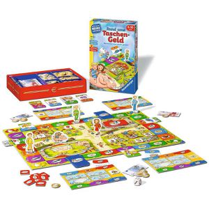 Produktbild für Lernspiel Ravensburger 24996, Rund ums Taschengeld