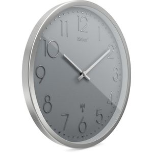 Produktbild für Wanduhr Mebus 19775, Kunststoff, analog, Funkuhr