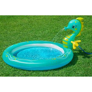 Produktbild für Planschbecken Bestway Seepferdchen 53114, mit Wassersprinkler