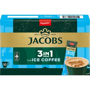Produktbild für Eiskaffee Jacobs 3 in 1, Getränkepulver mit Instantkaffee