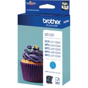 Produktbild für Tinte Brother LC-123C cyan