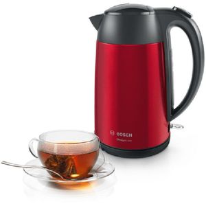 Produktbild für Wasserkocher Bosch DesignLine TWK3P424, rot