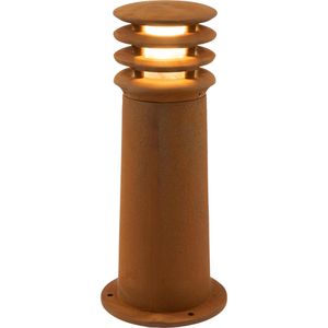 Wegeleuchte SLV Rusty 40, Stahl, braun, mit 230 V Netzstrom