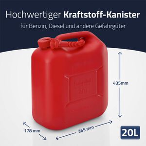 Produktbild für Benzinkanister Hünersdorff Standard 813530