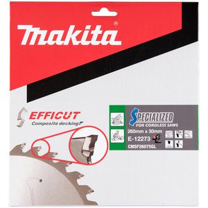 Produktbild für Kreissägeblatt Makita E-12273, EFFICUT