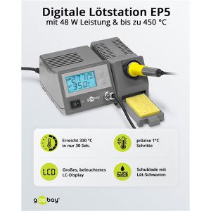 Produktbild für Lötstation Goobay 51098, EP5