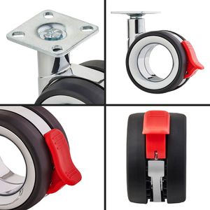 Produktbild für Möbelrolle SO-TECH 133232, mit Anschraubplatte