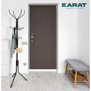 Produktbild für Garderobenständer Karat Theo, schwarz