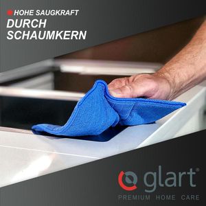 Produktbild für Spültuch Glart Schwammpads antibakteriell, H4417, 17 x 23 cm