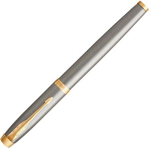 Produktbild für Füller Parker IM Brushed Metal G.C., Feder M