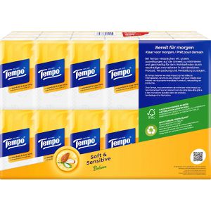 Produktbild für Taschentücher Tempo Soft &amp; Sensitive, Päckchen