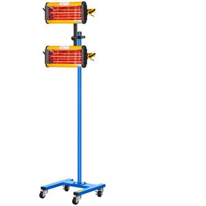 Produktbild für Infrarot-Lacktrockner MSW IR-DRYER2000.2, mit 2 Leuchtröhren