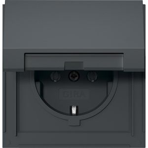 Produktbild für Steckdose Gira TX_44 445467, IP44, Unterputz