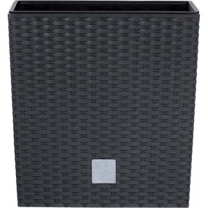 Übertopf Prosperplast Rato Low, anthrazit, 26 x 27 x 26 cm
