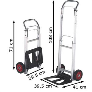 Produktbild für Sackkarre Meister Paketkarre, 8985550, klappbar