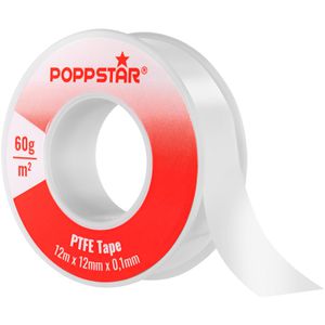 Produktbild für Dichtungsband Poppstar 1010228 PTFE, 5 Stück
