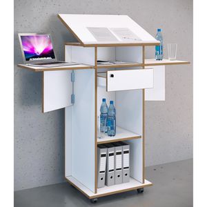 Produktbild für Stehpult VCM Salia M 920809, aus Holz