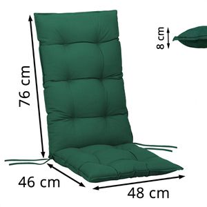 Produktbild für Auflage Deuba Cozy Vanoma, 108069, aus Polyester