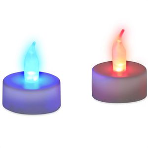 LED-Teelichter Relaxdays mit Farbwechsel