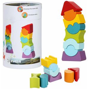 Motorikspielzeug CUBIKA 12718, Stapelturm