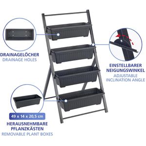 Produktbild für Hochbeet Maximex 9942580500, aus Kunststoff