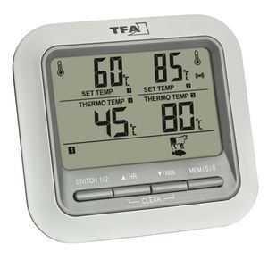 Produktbild für Fleischthermometer TFA 14.1516.02, Grill-Bratenthermometer