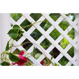 Produktbild für Pflanzkasten KHW Czardas 37201 weiß