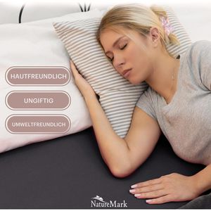 Produktbild für Spannbettlaken NatureMark Jersey, 180-200 x 200 cm
