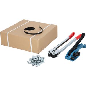 Umreifungsset Supra Standard K46 PET- & PP-Band 1000 m x 12 mm