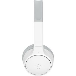 Belkin Kopfhörer Böttcher On-Ear, weiß, Bluetooth AG kabellos, Mini SoundForm AUD002btWH –