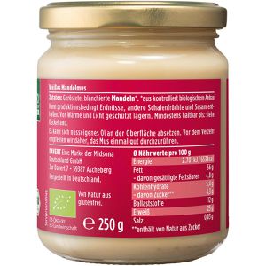 Produktbild für Nussmus Davert weißes Mandelmus, BIO