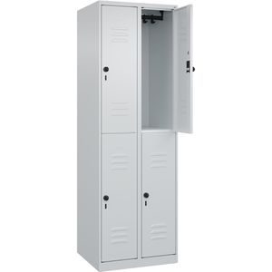Produktbild für Spind CP-Möbel Classic PLUS, lichtgrau
