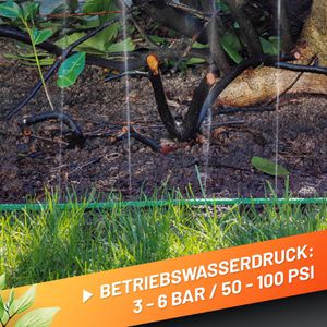 Produktbild für Schlauchregner Grüntek 296.223.155, grün